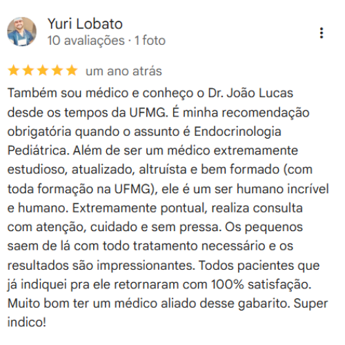 Depoimento Google Dr. João Lucas Persilva
